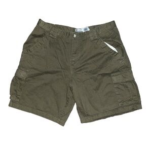 Vintage Columbia Cargo Hiking Shorts Olive Green Men’s Size 38